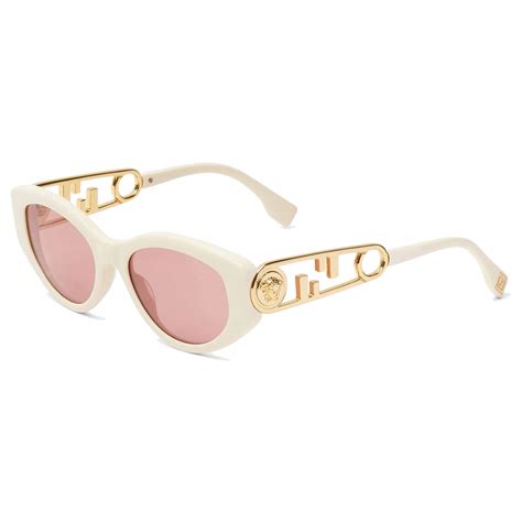 white fendi sunglasses